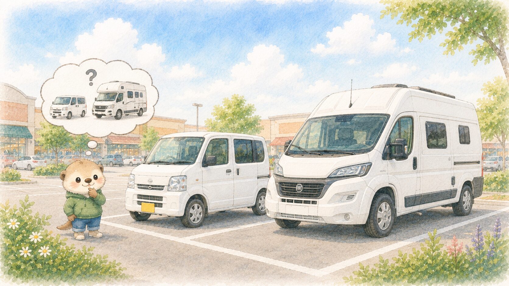 キャンピングカーは1台持ち？2台持ち？日常使いで変わるサイズ選び