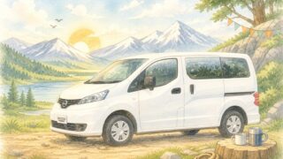 はじめまして。「ちびキャン（コンパクトキャンピングカー）」との暮らしを始めました